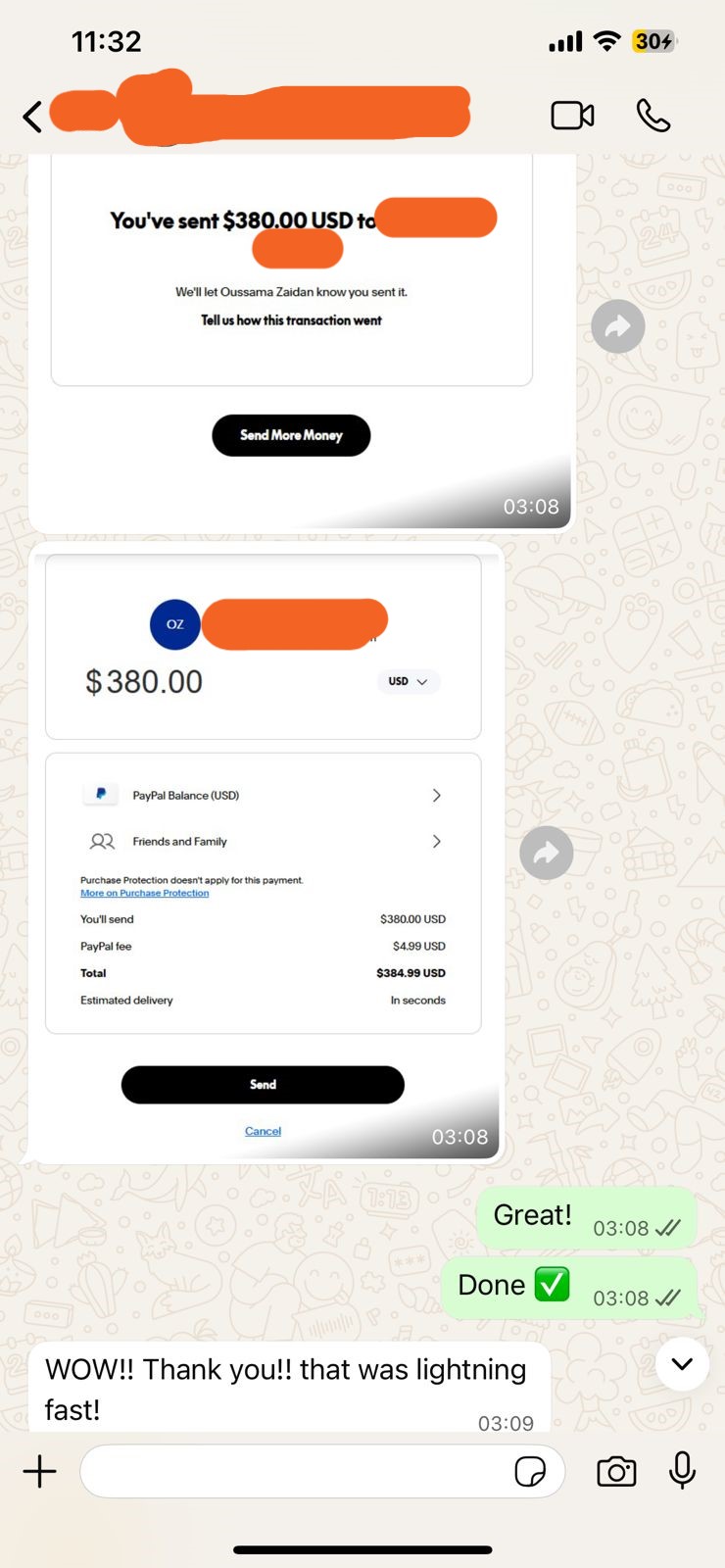 review our client